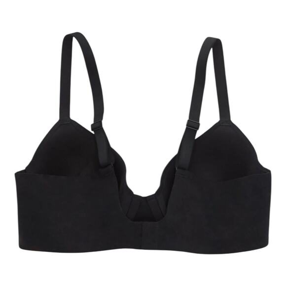 Aerie Smoothez Lightly Lined Bra Full Coverage Black Size Women's Size 32C NWT - Picture 13 of 16